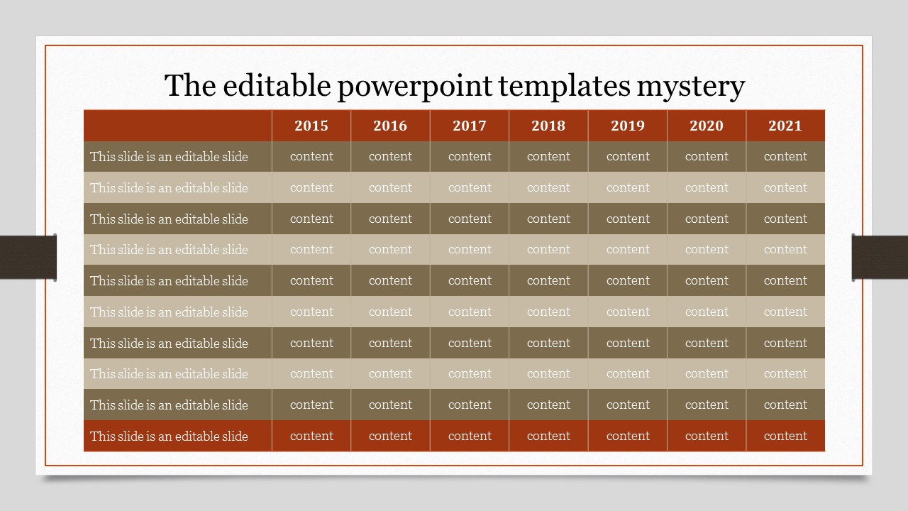 editable powerpoint templates-The editable powerpoint templates mystery